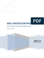 8051 Microcontroller: A Hand Book of Basic Embedded System