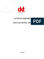 DFID Quarterly Report 1 - E