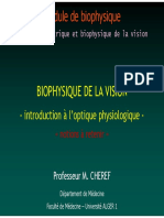Optique Physiologique Notions À Retenir PDF