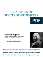 Principles of Spectrophotometry
