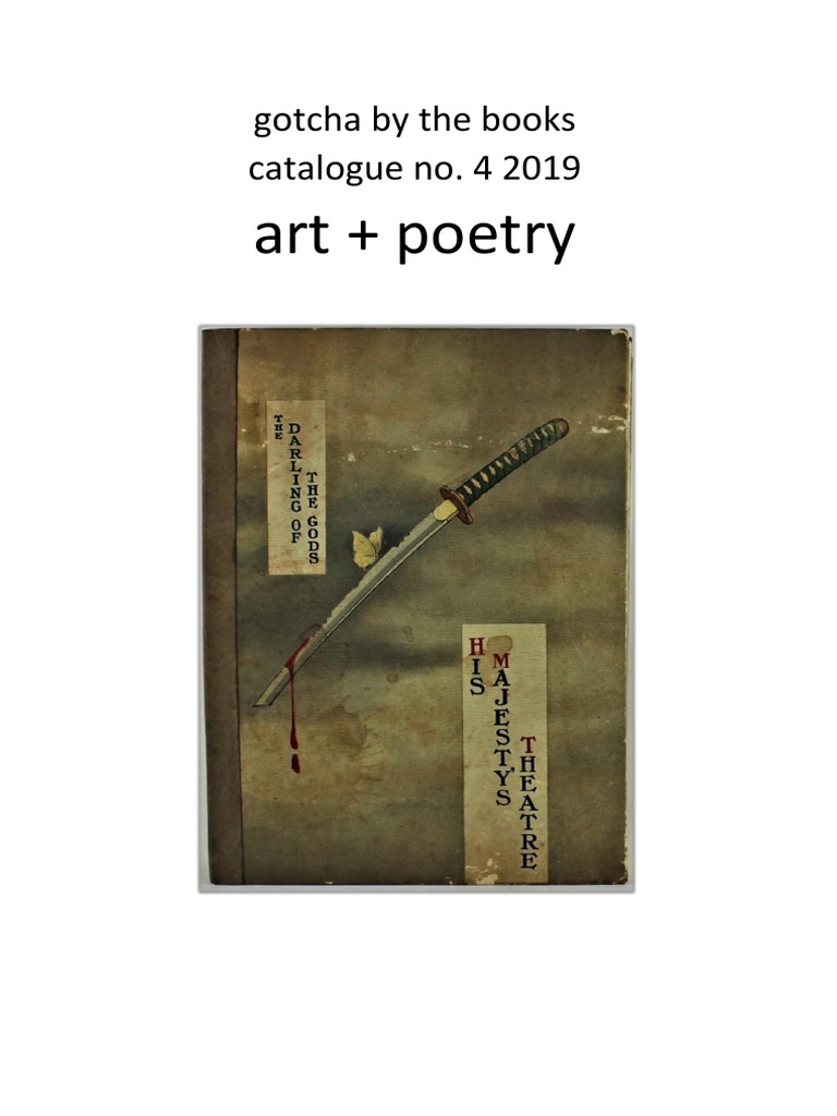 Gotcha: Art & Poetry Catalogue 2019 | PDF | Bookbinding | Catalonia