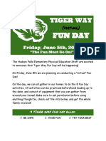 Tiger Way Fun Day 2020