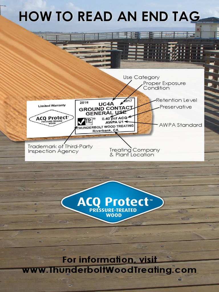 Understanding Wood Treatment Tags | PDF