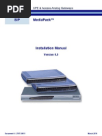 Download Audio Codes Mp 11x and Mp 124 Sip Install Guide by joselobis SN46321541 doc pdf