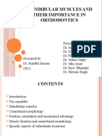 Mandibular Muscles and Their Importance in Orthodontics