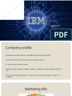 IBM Company Profile and Marketing Analysis