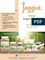 Jaggrut - Natural Jaggery Powder Brochure