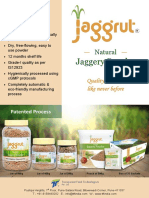Jaggrut - Natural Jaggery Powder Brochure PDF