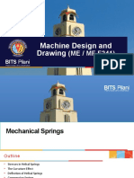 Machine Design and Drawing: (ME / MF F241)