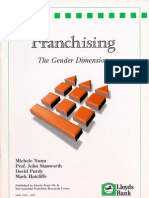 Lloyds Bank IFRC - Franchising The Gender Dimension Oct 1998 - Franchising in Britain Series