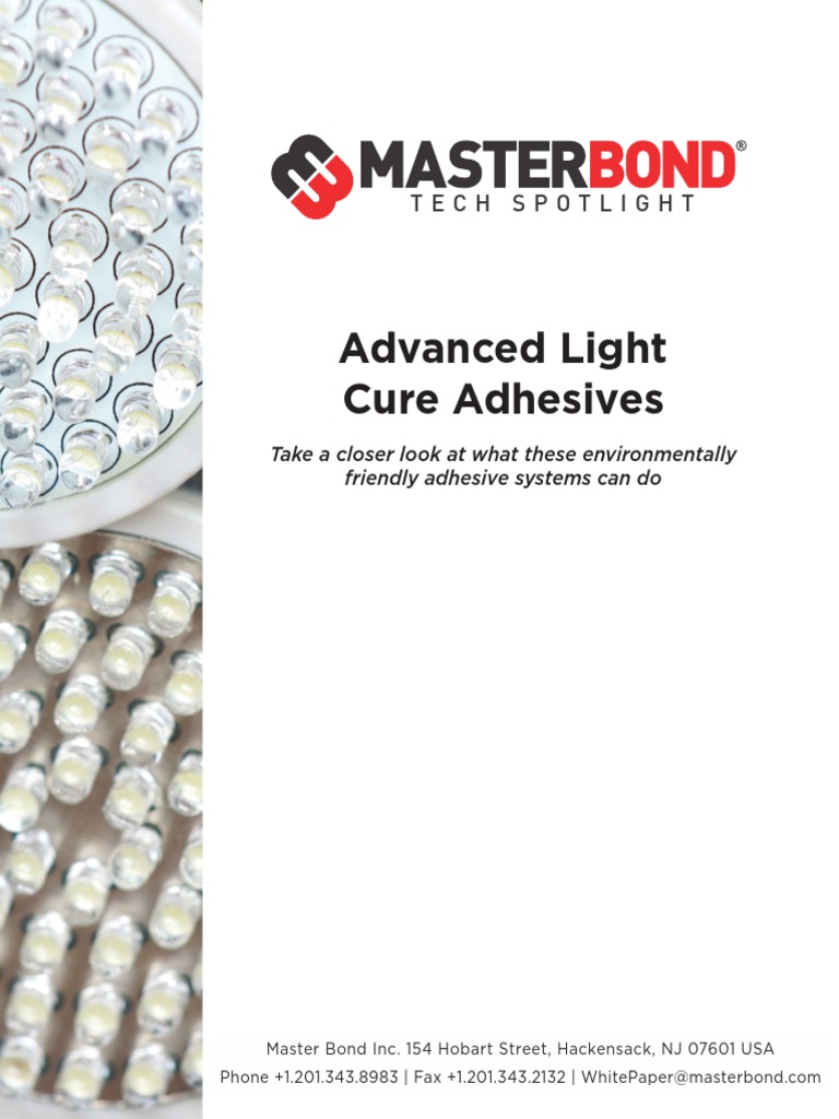 Engineers' Guide to LED Adhesives | PDF | Ultraviolet | Adhesive