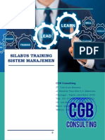 Silabus Training Sistem Manajemen (CGB) Rev Ilman