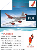 Air - India Privatization