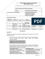 Alternative Assessments-Planning For Media, Direct and Online Marketing.