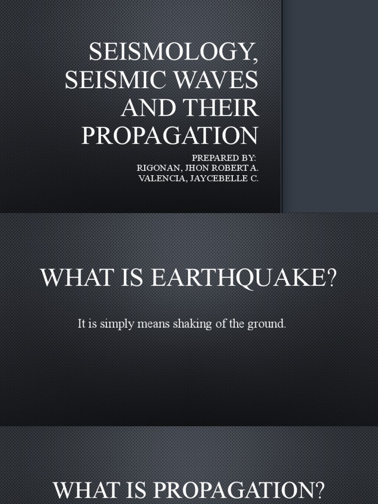 Seismology, UPSeis