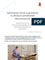 Examinarea Clinică A Pacienților Cu Afecțiuni Parodontale-14113