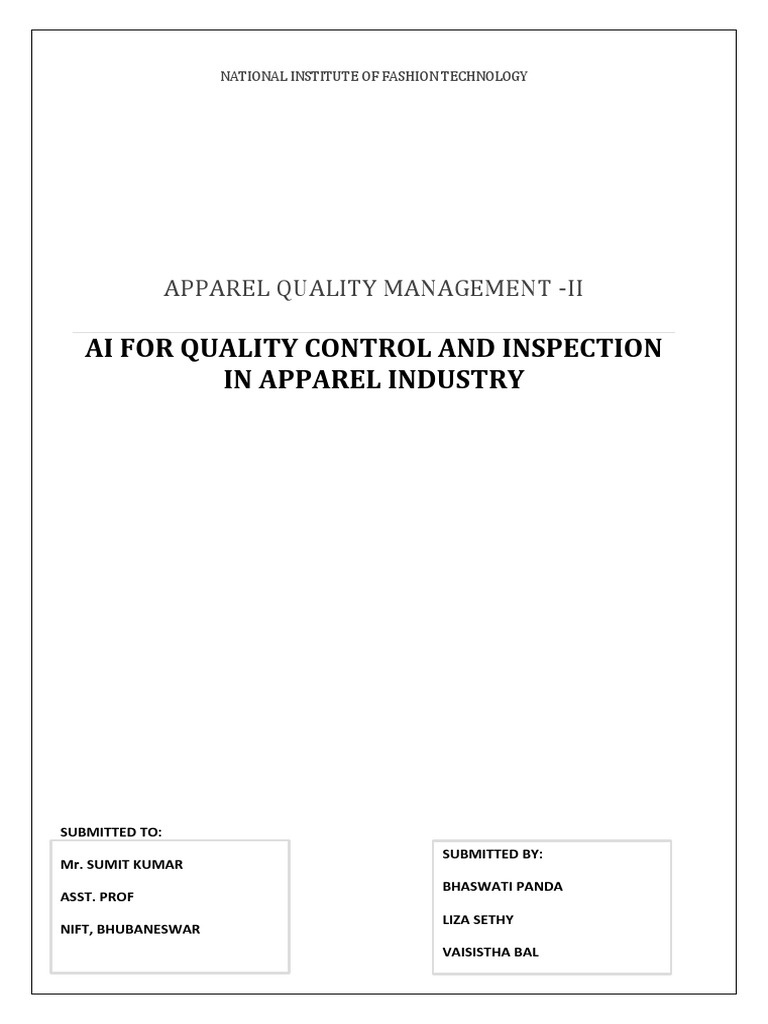 Machine Vision For Quality Improvement | PDF | Computer Vision ...