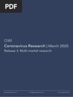 GWI March 2020 - Multi-Market Data