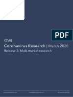 GWI March 2020 - Multi-Market Data