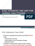 Basic Intensive Care Unit For General Practitioner