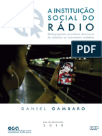 A Instituição Social Do Rádio: (Re) Agregando As Práticas Discursivas Da Indústria No Ecossistema Midiático