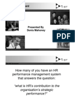 HR Scorecard Presentation