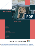 Car Rental System Documentation