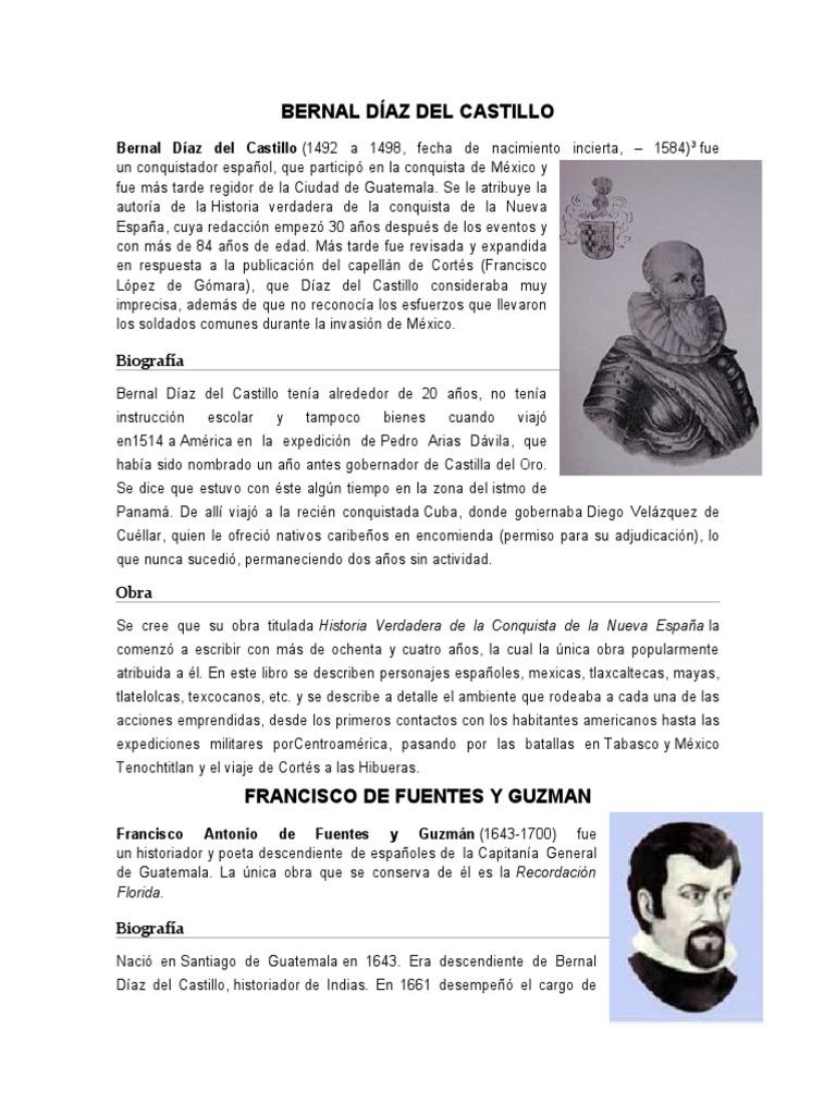 Bernal Diaz Del Castillo PDF