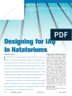Designing For IAQ in Natatoriums: by Randy C. Baxter