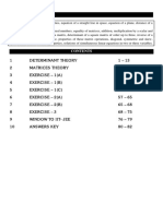 Determinant & Matrix PDF