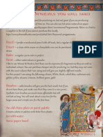 Materials For 15th Century Letter D