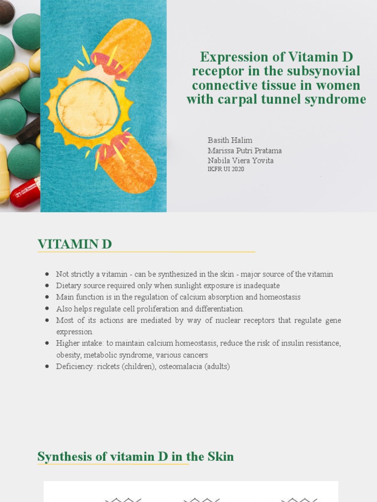Vitamin D and CTS PDF Vitamin D Downregulation And Upregulation
