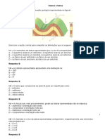 Ficha Trabalho Dobras e Falhas