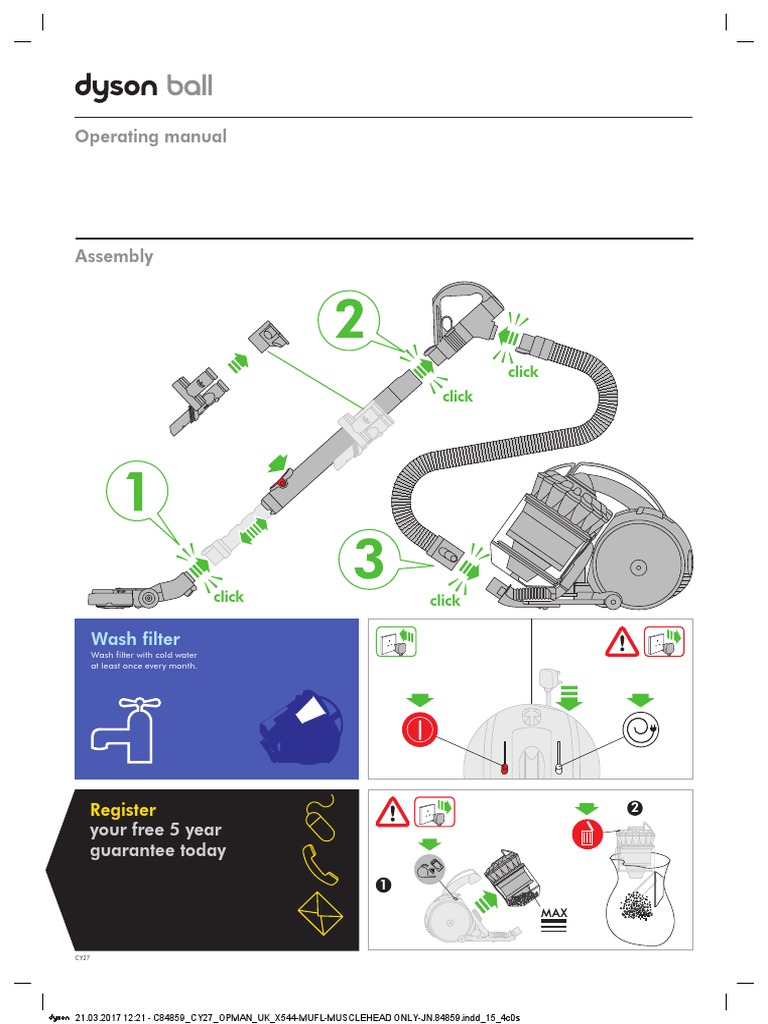 Dyson Ball Multi Floor 2 Manual