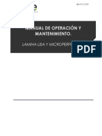 Manual Operación y Mantenimiento Fachadas