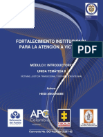 Fortalecimiento Institucional Atencion Victimas PDF