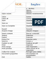 Tablas de Contenidos de Coreldraw