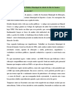 Carta de César Benjamin Aos Professores