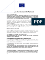 Schengen Visa Application 041115 PDF