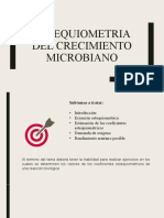 Estequiometria Del Crecimiento Microbiano