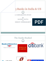 Leading 3 Banks in India & US: A Comparative Study BY Saurav Datta & Debjit Chakrabarty