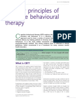 The Key Principles of Cognitive Behavioural Therapy: What Is CBT?