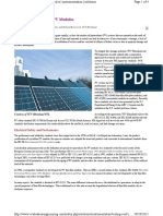 Testing Roof-Installed PV Modules: Electrical Safety and Performance