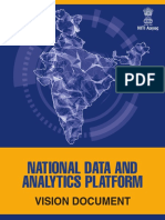 National Data and Analytics Platform: Vision Document