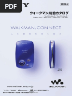Sony Walkman Manual