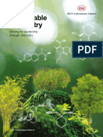 Sustainable Chemistry: Striving For Leadership Through Chemistry