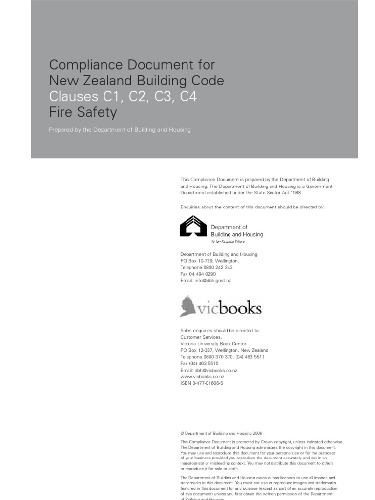 Fire Safety Clauses c1 c2 c3 c4 | PDF | Wall | Fire Safety