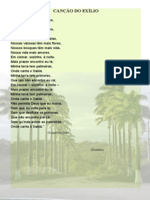 Canção Do Exílio PDF