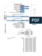 Hoja de Calculo de Curvas