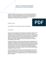 Aplicacion Logica Construccion Modelos Matematicos Decisiones